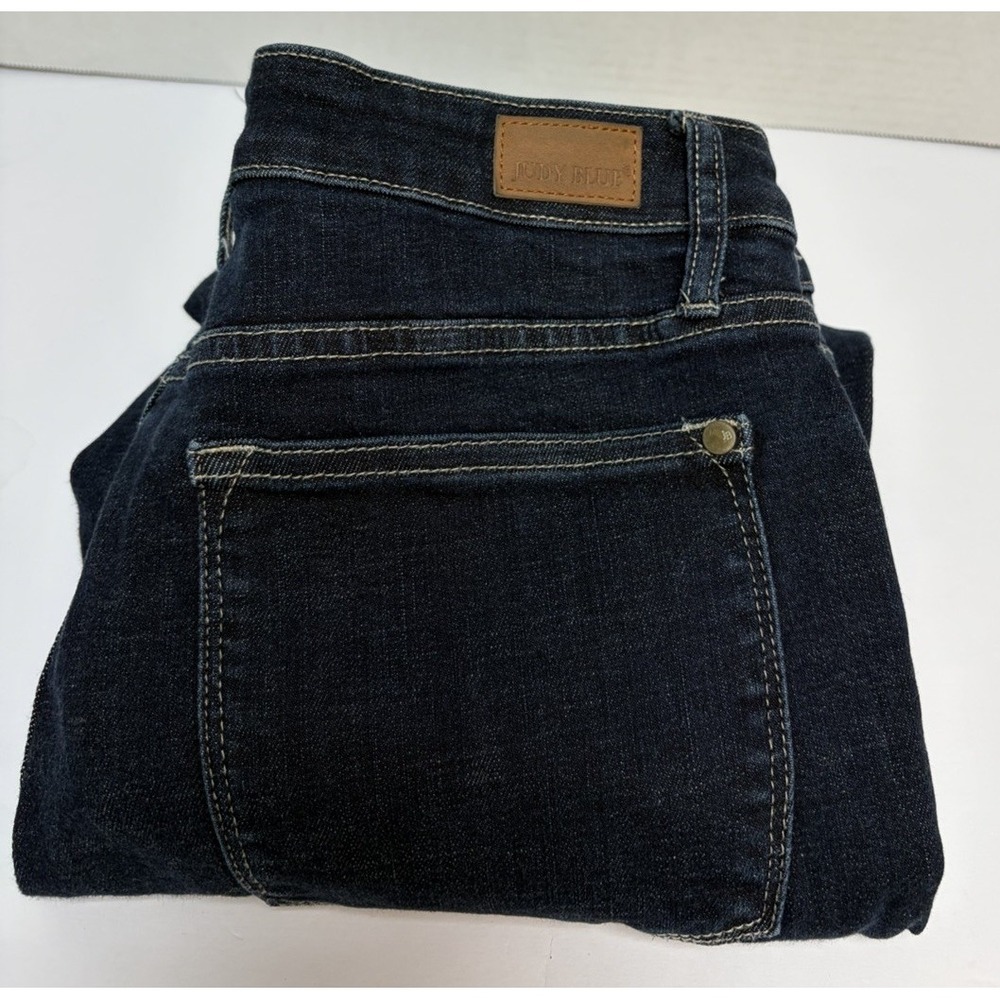 Judy Blue Skinny Jeans Hi-Rise Tummy Control Dark Wash Size 13/31 Style #88336